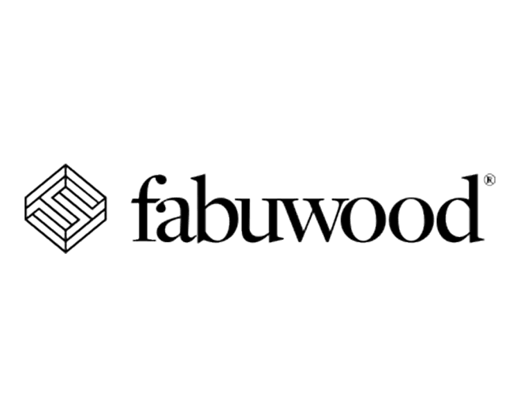 Fabuwood logo with geometric icon and text.